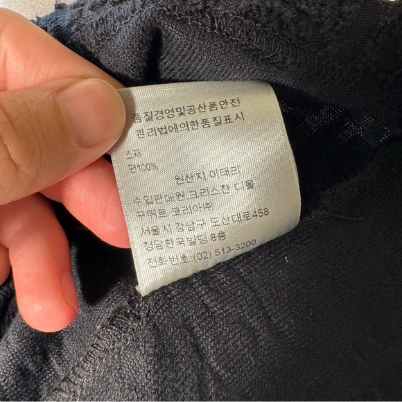 DIOR Oblique Relaxed Fit T-Shirt Black S - Picture 9 of 11